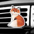 WIRESTER Fresh Scented Car Air Freshener Vent Clip, Decorative Accessories, Interior Decoration for Cars - Cow Cute, Fish, Baby Horse, Flower, Heart