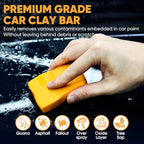 Car Clay Bar 4 Pack 400g, Premium No Scratch Magic Clay for Car Wash, Auto Detailing Cleaner for Auto, SUV, RV, Truck & Glass