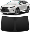 INSAUTO Custom Fit Windshield Sun Shade Accessories for Lexus RX 2016-2022, Foldable Front Window Sunshade, UV & Heat Reflector, Keeps Interior Cool, Includes Storage Bag