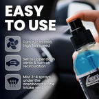 LANE’S Premium Car Air Freshener "Clean Cotton" - 4oz Oil-Based, Long-Lasting Auto Scent Spray - Food, Pet, Odor Smell Deodorizer for Cars, Trucks, SUVs' Interior Leather, Carpet, Upholstery