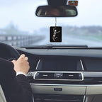 Funny Gothic Skeleton Car Air Freshener 4 Pcs, Humorous Dancing Goth Skull Hanging Scents Air Freshener for Women Men Gifts, Dark Gothic Scented Car Accessories Decor for Room Closet Drawer