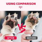 Paw Cleaner for Dogs & Cats, No-Rinse Foam Dog paw Cleaner with Silicone Brush, Gentle Natural Formula, Moisturizes & Cleans Dirty Paws, Safe for Licking, 6.7oz