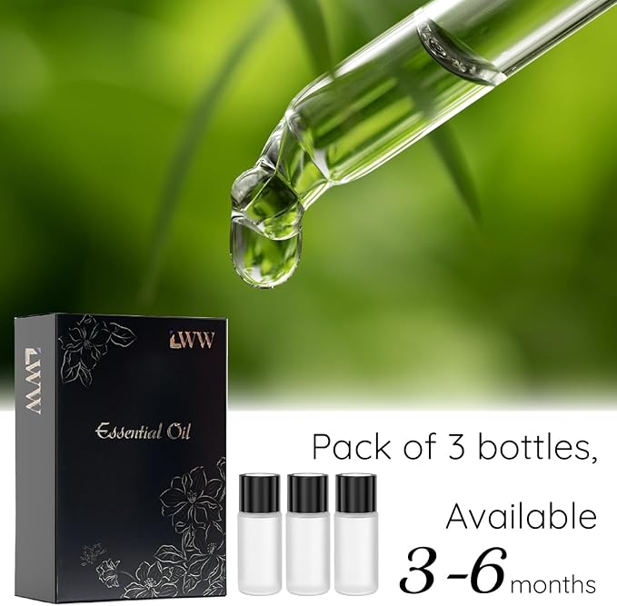Smart Car Air Freshener Refill, Long Lasting Aroma Replacement, Aromatizante Para Carro Refill, Premium 10ml Perfume Selection, for Your Smart Car Diffuser, Set of 3 (Ocean+Tranquili+Intense Scents)