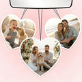Custom Air Fresheners with Picture - Personalized Smell Air Freshener with Photo for Car,Home,Wardrobe,Bathroom,Gifts for Man Boyfriend Husband Him Dad Woman(Heart)
