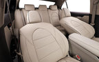 EKR Camry Seat Covers for Toyota Camry TRD 2020 2021 2022 2023 2024,Waterproof Truck Seat Cushion Protectors,Leather Car Seat Cover Full Set -Faux Leather (Beige)