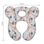 Baby Travel Pillow, Infant Kid's Cushion Soft and Skin Friendly for Car Seat, Pushchair and Stroller (Style M)