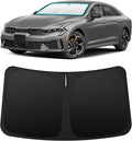 INSAUTO Custom Fit Windshield Sun Shade Accessories for Kia K5 2021-2026, Foldable Front Window Sunshade, UV & Heat Reflector, Keeps Interior Cool, Includes Storage Bag