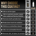 Adam's Advanced Graphene Ceramic Spray Coating Kit - 18+ Months Sprayable Graphene Oxide Ceramic Coating for Cars, Boats, RV's & Motorcycle - Adds Extreme Gloss, Depth, Shine & Protection