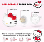 Hello Kitty Steering Wheel Cover, Official Sanrio Car Steering Wheel Cover with Easy Clip-on Car Air Freshener – Cute and Long-Lasting Hello Kitty Air Freshener for Car, Odor Eliminator, Fun Scents