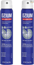 Ozium 3.5oz Air Sanitizer Spray & Odor Eliminator for Homes, Cars, Offices and More, New Car Smell, (Pack of 2)