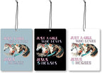 Mancheng-zi Horse Lover Gifts Car Air Freshener 3Pcs, Horse Girl Cowgirl Gifts Air Freshener Hanging for Cars Closet Drawer or Books, Farmhouse Horse Car Accessories Mirror Decor for Women
