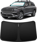 INSAUTO Custom Fit Windshield Sun Shade Accessories for Genesis GV80 2021-2026, Foldable Front Window Sunshade, UV & Heat Reflector, Keeps Interior Cool, Includes Storage Bag