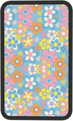 Retro Flowers Auto Center Console Cover Pad Car Armrest Seat Box Cover Cushion Universal for Most Vehicle SUV Truck Car Accessories Decor
