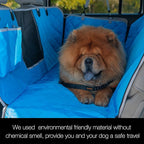 iBuddy Dog Seat Cover for SUV and Small Truck, Waterproof Car Hammock Heavy Duty Back Seat Cover for Dog with Mesh Window Durable Scratchproof Pet Car Seat Protector for Rav4 CR-V Jeeps