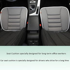 Car Seat Cushion Pad for Driving, Chair Cushion for Office/Truck with Memory Foam, Seat Cushion Comfortable and Durable, Gray