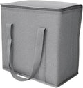 DURASACK Medium Insulated Food Delivery Bag – 13"x7"x13" Reusable Thermal Tote for Hot & Cold Meals – Portable, Foldable Meal Carrier for Takeout, Grocery, and Personal Use
