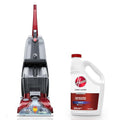 Hoover PowerScrub Deluxe Carpet Cleaner Machine, Upright Shampooer, FH50150NC + Hoover Oxy Deep Cleaning Carpet Shampoo, 116 oz Formula, AH31936