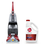 Hoover PowerScrub Deluxe Carpet Cleaner Machine, Upright Shampooer, FH50150NC + Hoover Oxy Deep Cleaning Carpet Shampoo, 116 oz Formula, AH31936