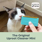 Uproot Cleaner Mini Pet Fur Removal Tool - Pocket-Sized Dog Hair Remover for Car, Clothes, Cat Beds & Tight Corners - by The Creators of The Uproot Cleaner Pro Pet Hair Removal Tool