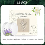 12Pcs Scented Tablets – Subtle Scent (Lavender + Jasmine Scent)