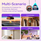 HINFKA 10-1000 Pcs Custom Air Fresheners with Picture – Personalized Double-Sided Photo or Logo Bulk Air Freshener, Customized Gifts for Corporate and Business Branding