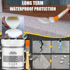 Invisible Waterproof Sealant Agent, Clear Water-Based Bonding & Insulating Coating, Anti-Leakage Sealant for Roofs, Walls, Cracks & Indoor & Outdoor Repairs, 10.5 oz