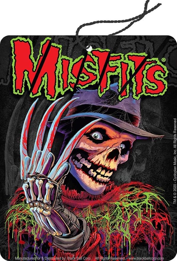 Road Rage Air Freshener - Vanilla Scent - Misfits Nightmare Fiend