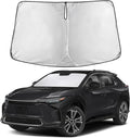 EcoNour Windshield Sunshade Compatible for Toyota bZ4X 2023 2024 2025, Sun Visor for Front Windshield & Window Sun Shade Cover, UV Heat Blocker & Protector, Car Accessories