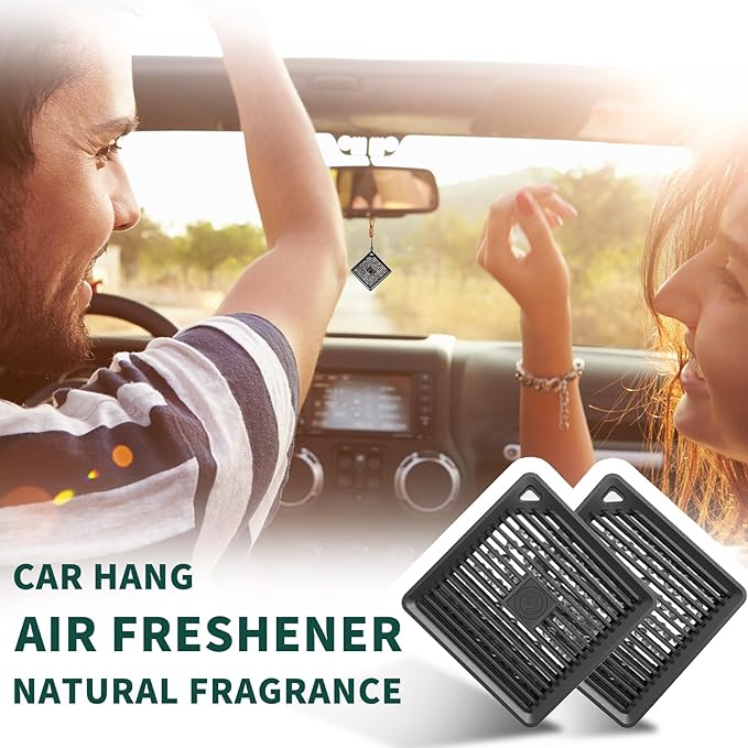 Kwak's Car Air Freshener,Rearview Mirror Hanging Air Freshener, Adopting persistent fragrance locking technology(After Rain)