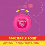 Chupa Chups Car Air Freshener, Tropical Berry - Long Lasting Car Fresheners with Fun Scents, Colorful and Vibrant Air Freshener for Car, Unique Car Freshner Perfume Deodorizer Refresher Fragrance