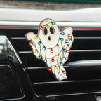Halloween Ghost Car Diffuser Vent Clip - Cute Interior Decor for Women (3 Pcs)