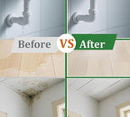 Waterproof Sealant 70oz, Transparent Waterproof Coating for Roof, Floor, Window, Bathroom, Concrete,Wood, Invisible Water Proof Agent＆Foundation Leak Repair Adhesive for Indoor/Outdoor Use Water-Based