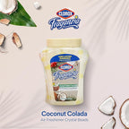 Clorox Fraganzia Crystal Beads Air Freshener, Long Lasting Room Deodorizer and Odor Eliminator Gel Beads to Freshen Home, Car, or Office, Coconut Colada Scent, 12 Fl Oz - 2 Pack