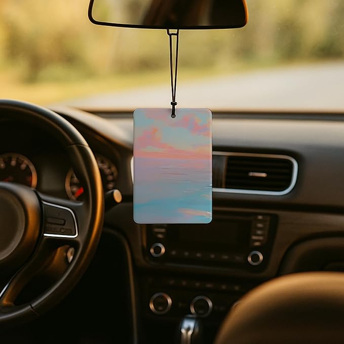 Jesus Christian Car Air Freshener 3 Pcs, Jesus and the Miraculous Catch of Fish Religious Air Freshener Hanging for Cars Books Closet Drawer, Christian Girly Car Accessories for Women Girls