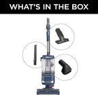 Shark Navigator Lift-Away ADV Upright Vacuum with HEPA Filter, Powerful Pet Hair Pickup, Advanced Swivel Steering, Lightweight Versatility, For Carpets & Hard Floors, Blue Jean, LA301
