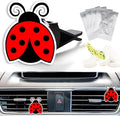 Cute Car Air Freshener Clips Ladybug Car Vent Clips Ladybug Cars Scents Cologne Air Conditioner Clip Auto Vent Interior Decoration Cars Accessories Ladybugs Gifts for Men Women,Friends