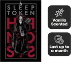 Rocksax Sleep Token Love Hanging Air Freshener – Long-Lasting Vanilla Car Air Freshener for Home & Office – Double-Sided Print Rock Band Memorabilia Car Fresheners