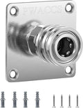 PWACCS Pressure Washer Foam Cannon Holder, 1/4" Quick Connect Automatic Foam Cannon Mount, Stainless Steel Pressure Washer Nozzle Tip Holder, Pressure Washer Accessories Storage Rack