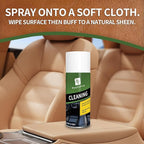 Ultimate 2-in-1 Leather Cleaner & Conditioner for suitable for all leather products, including cars, furniture, shoes, handbags and horse gear. Non-toxic, (450ML*2 pack)