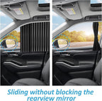ZATOOTO Window Shades for Car Camping - Privacy Cover and Side Blinds - Protection from Heat and UV for Kids, Family, Pets