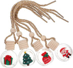 Mobestech 12 Pcs Car Pendant Air Car Ornaments Diffusers Oil Diffusers Hanging Diffuser for Empty Diffuser Bottles Glass