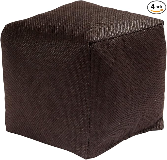 BambooMN Activated Bamboo Charcoal Air Purifier Cube - 500g Chocolate - 4 Units