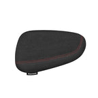 Alcantane style car leg knee pads memory foam car center console knee cushions car leg pads protect knee and leg elbow pads car copilot Universa version (Red line right leg pad)