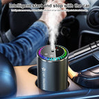 Mist Ultrasonic Humidifier Car Fragrance Diffuser Sure Here's A Product Title for Listing Air Freshener with Colorful Light Rechargeable Auto Gulong