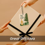 Gilry Christmas Car Air Freshener 4 Pcs - Christmas Tree Winter Merry and Bright Air Freshener Hanging Decor for Cars Closet Drawer Books, Gilry Santa Car Accessories Mirror Decor for Women