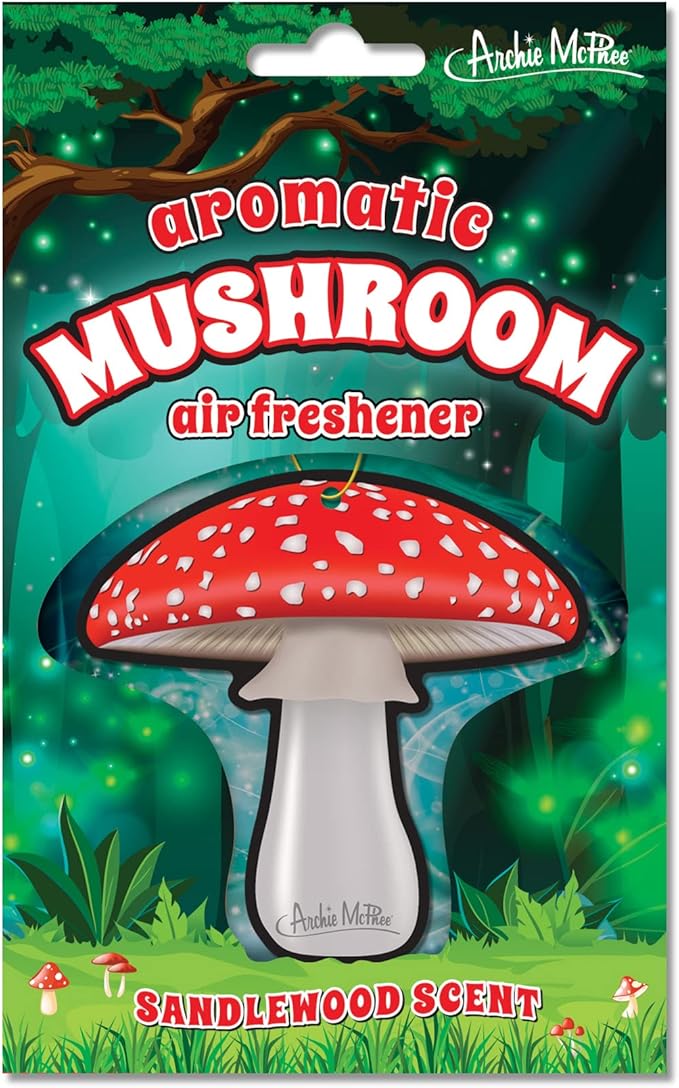 Aromatic Mushroom Sandlewood Scented Deluxe Air Freshener!