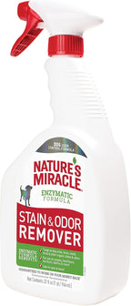 Nature's Miracle Dog Stain and Odor Remover, Everyday Mess Enzymatic Formula, 32 fl oz (Pack of 2)