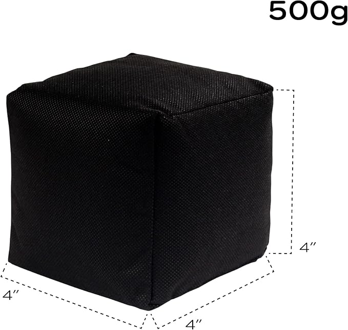 BambooMN Activated Bamboo Charcoal Air Purifier Cube - 500g Black - 4 Units