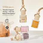 Car Air Freshener Diffuser, Hanging Car Scents Air Freshener, Car Fresheners Long Lasting, Essential Oil Diffuser, Fragrance Oil Air Diffuser, Vanilla Cream 8ml*2pcs