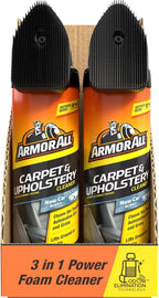Armor All Carpet and Upholstery Cleaner Spray , Car Upholstery Cleaner for Tough Stains, 22 Fl Oz, 1 Count (Pack of 1)